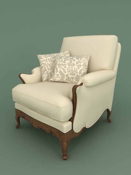 salda armchair 8507 3d model - armchair SALDA 8507.zip by kupfer